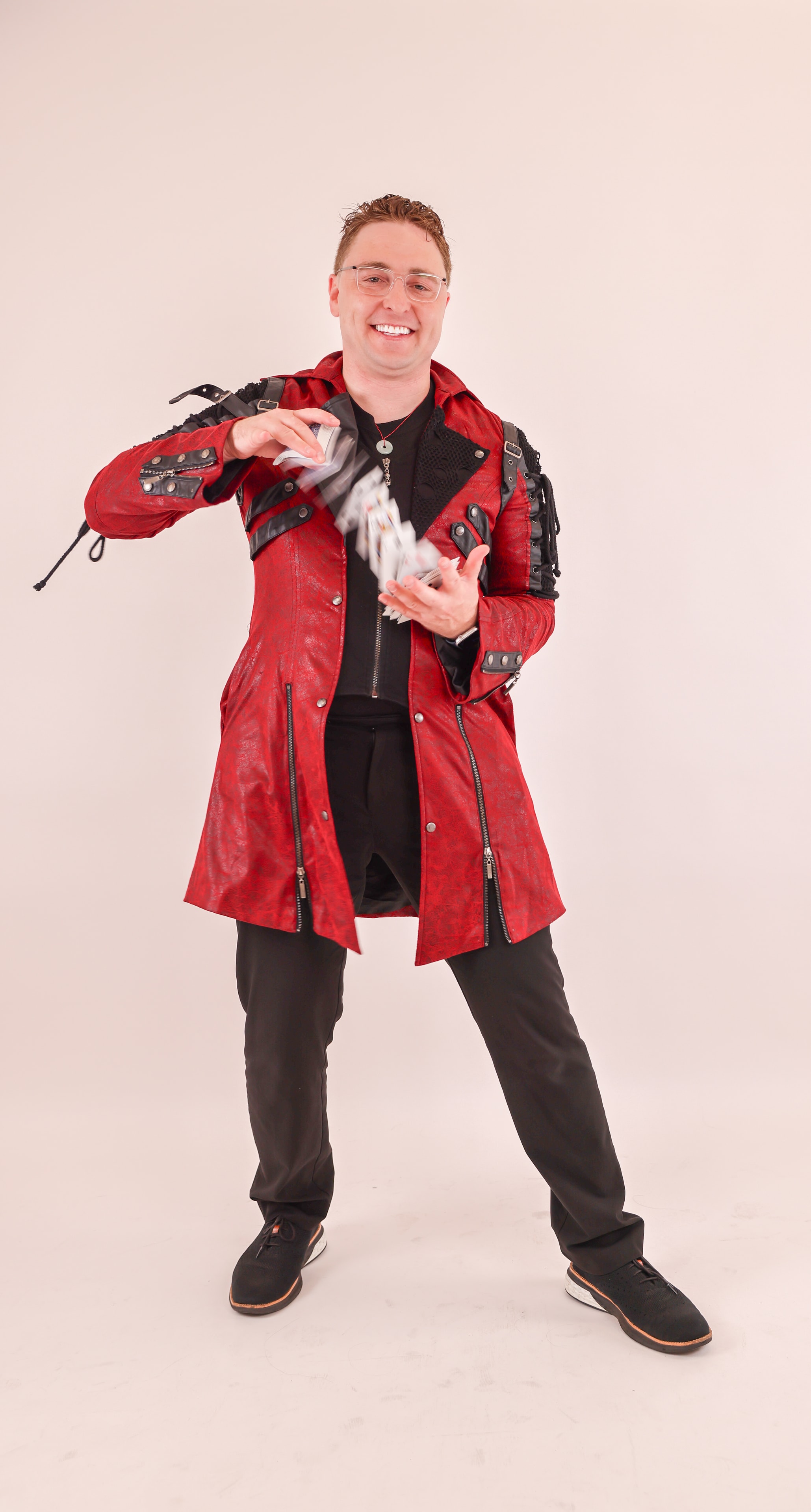 Red Coat Card Toss Dynamic