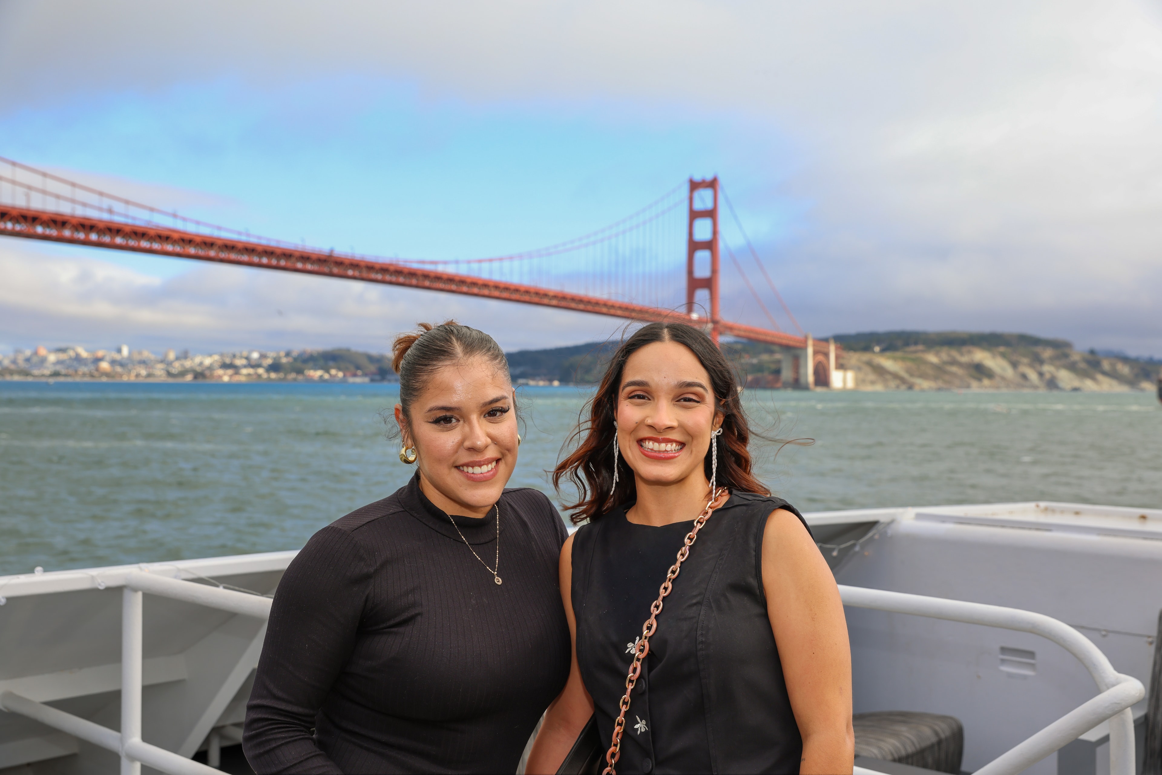 Golden Gate Bridge Duo Portrait