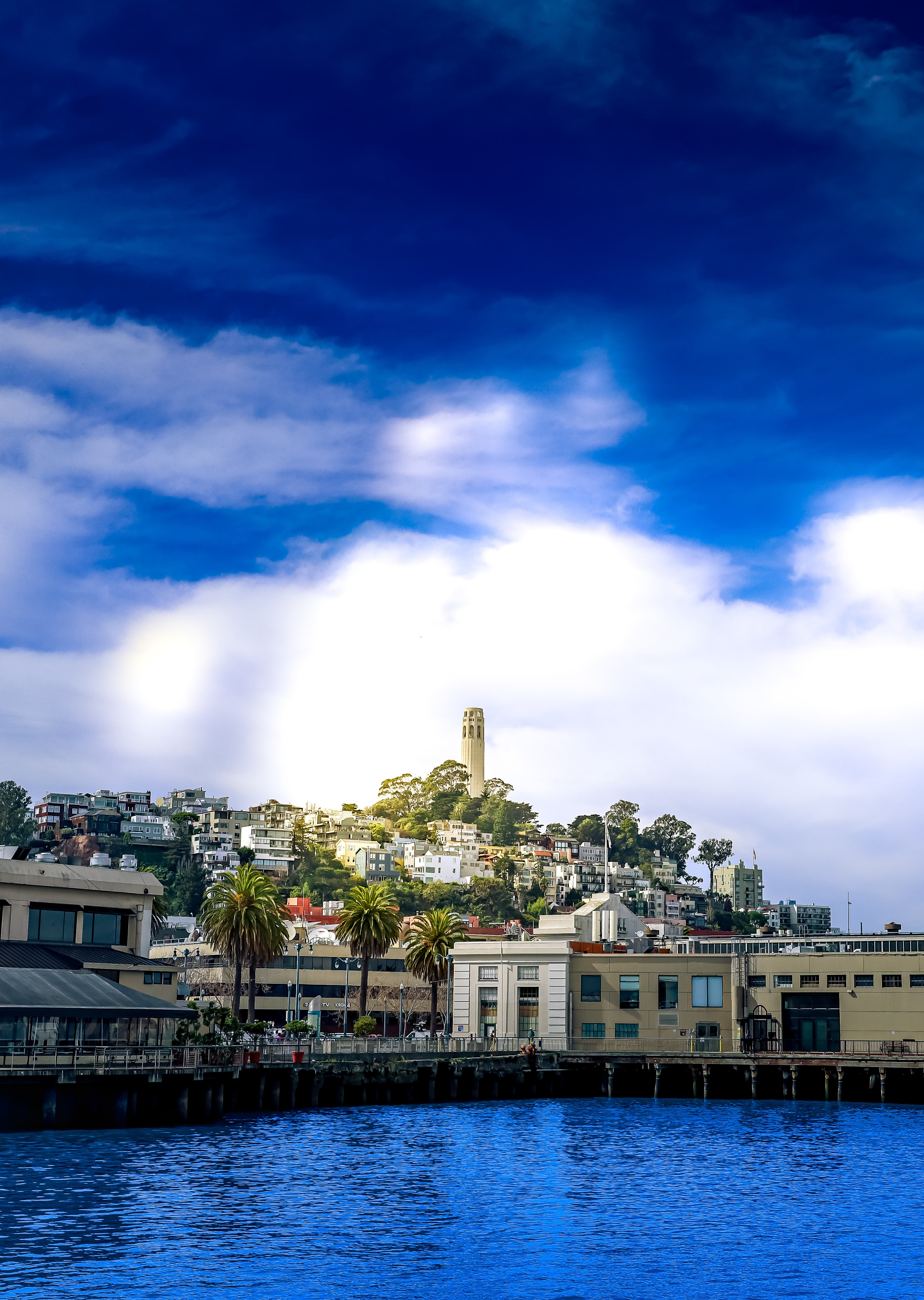 Coit Tower Waterfront View