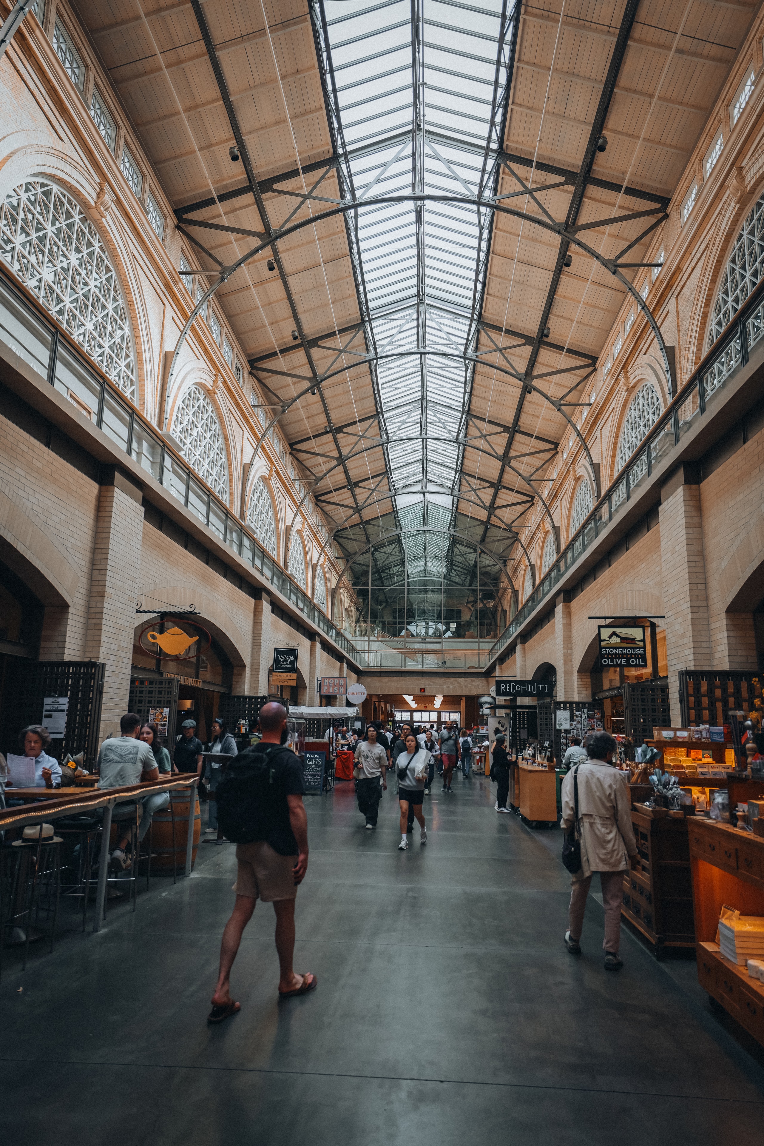Ferry Building Market Hall Interior