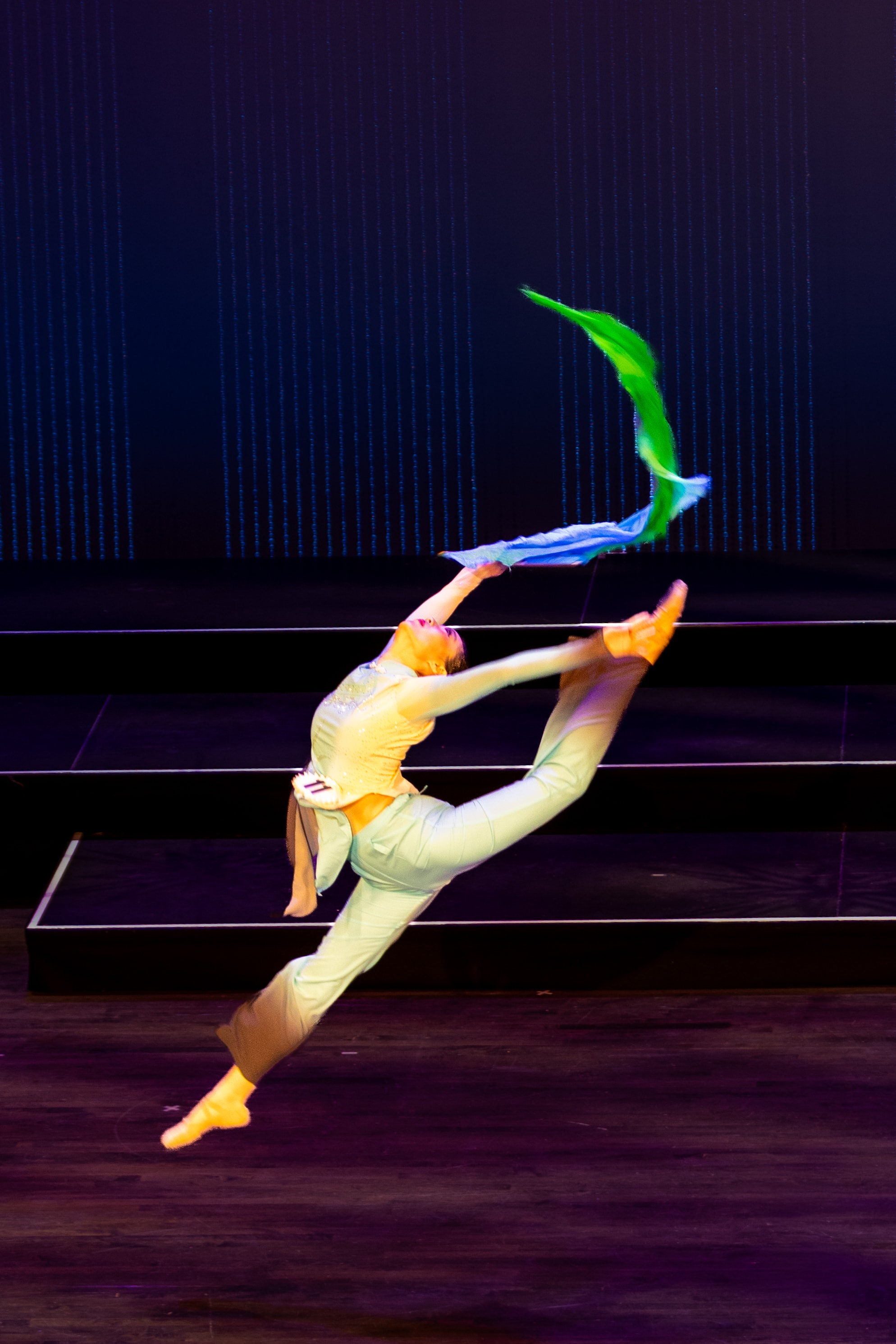 Miss Asian Global Pageant — Aerial Silk Dance