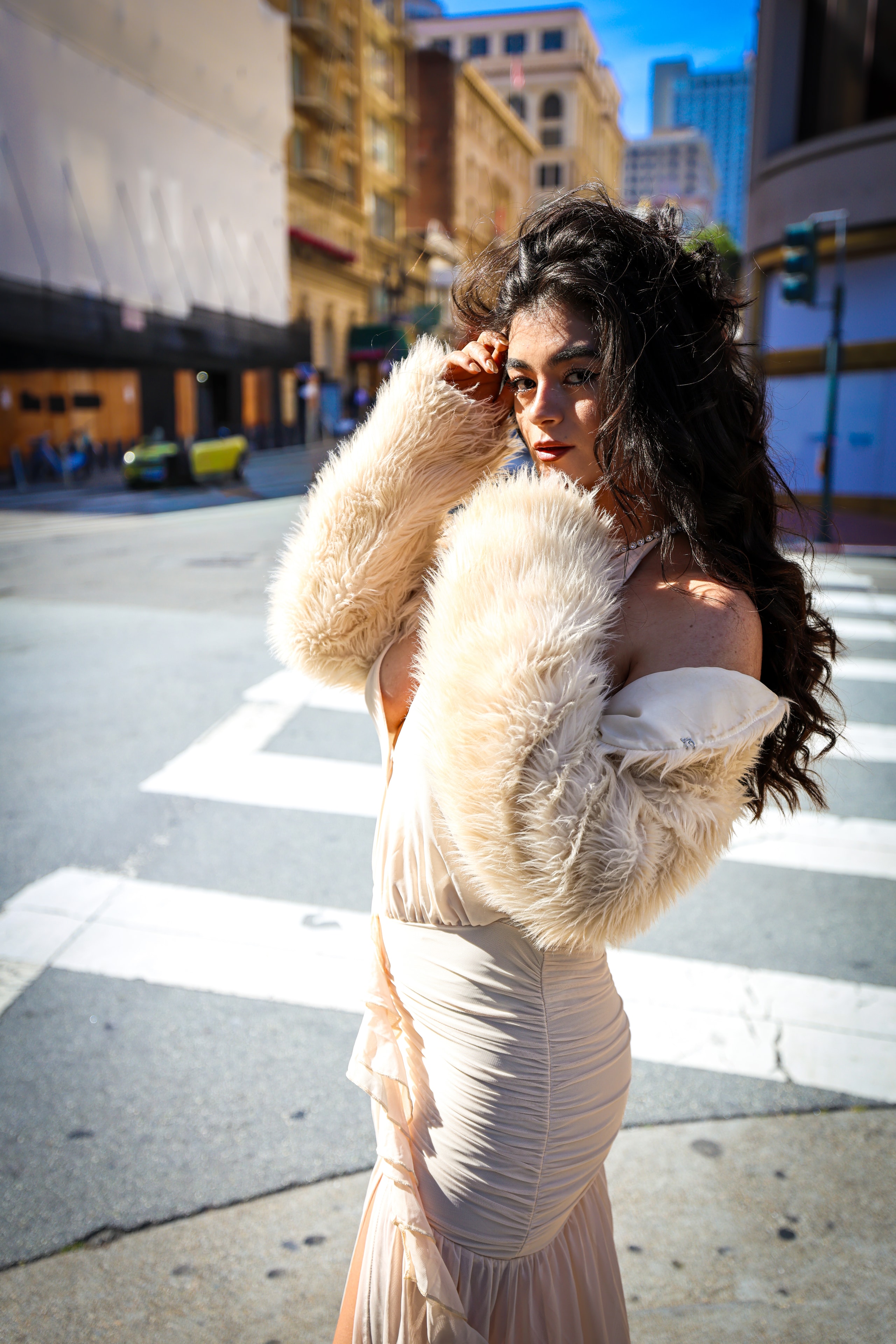 Street Crosswalk Portrait