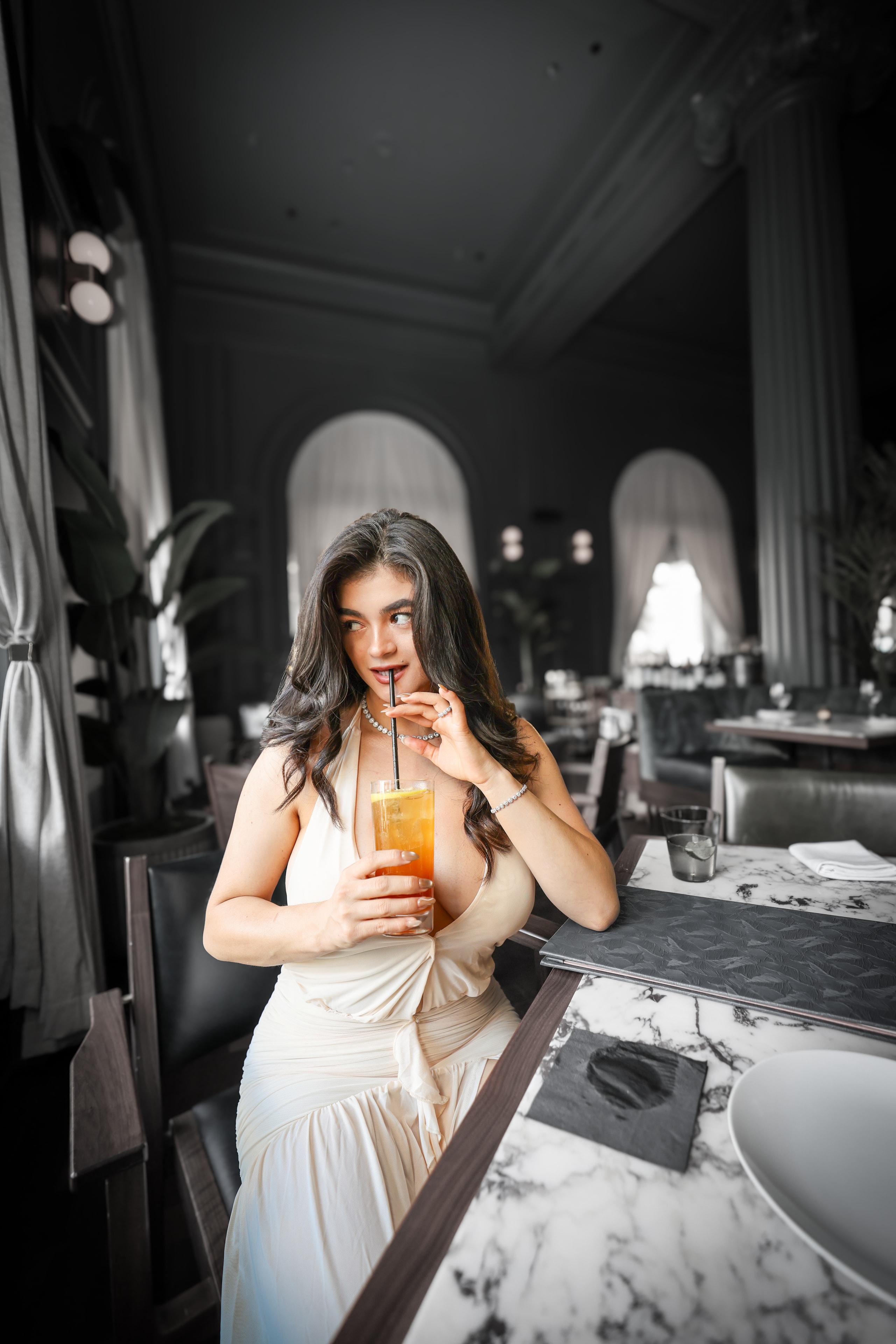 Elegant Lounge Portrait