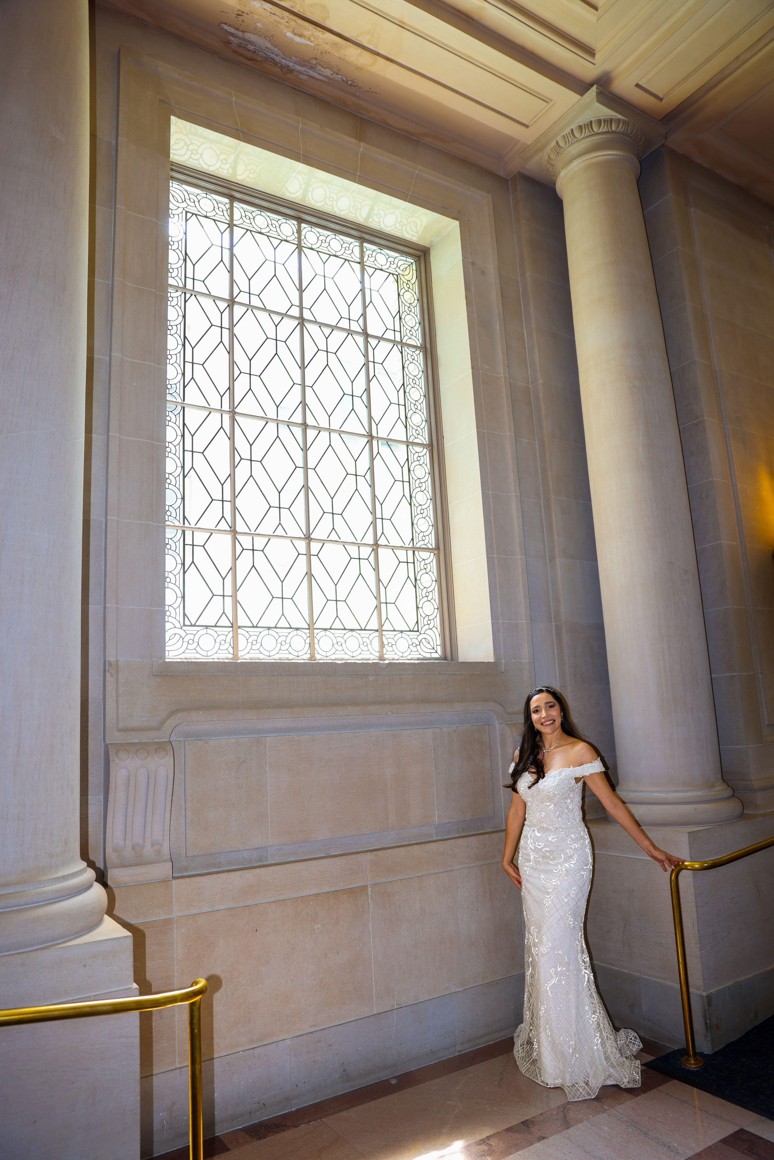 Bride at the Column Window