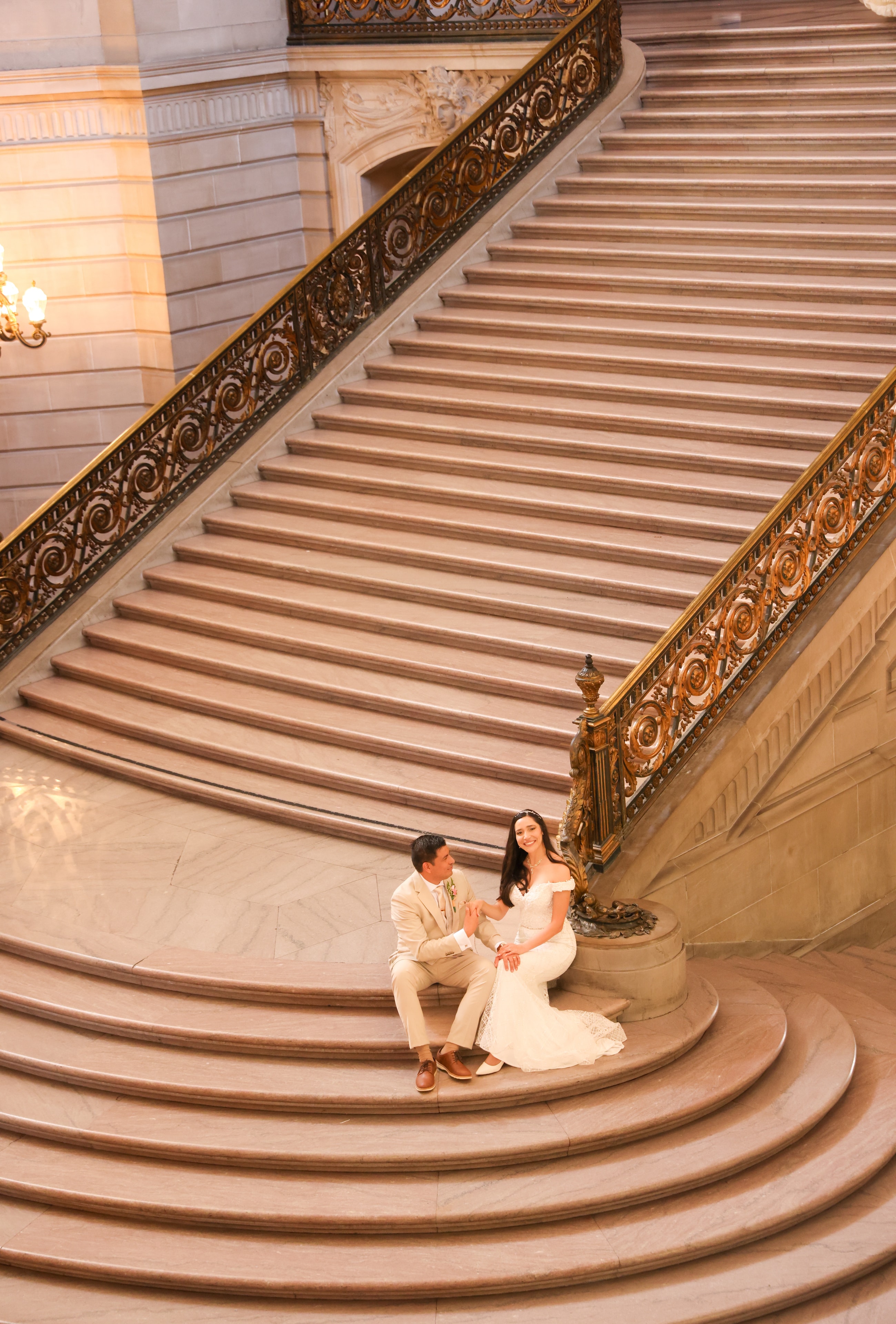 Grand Staircase Couple